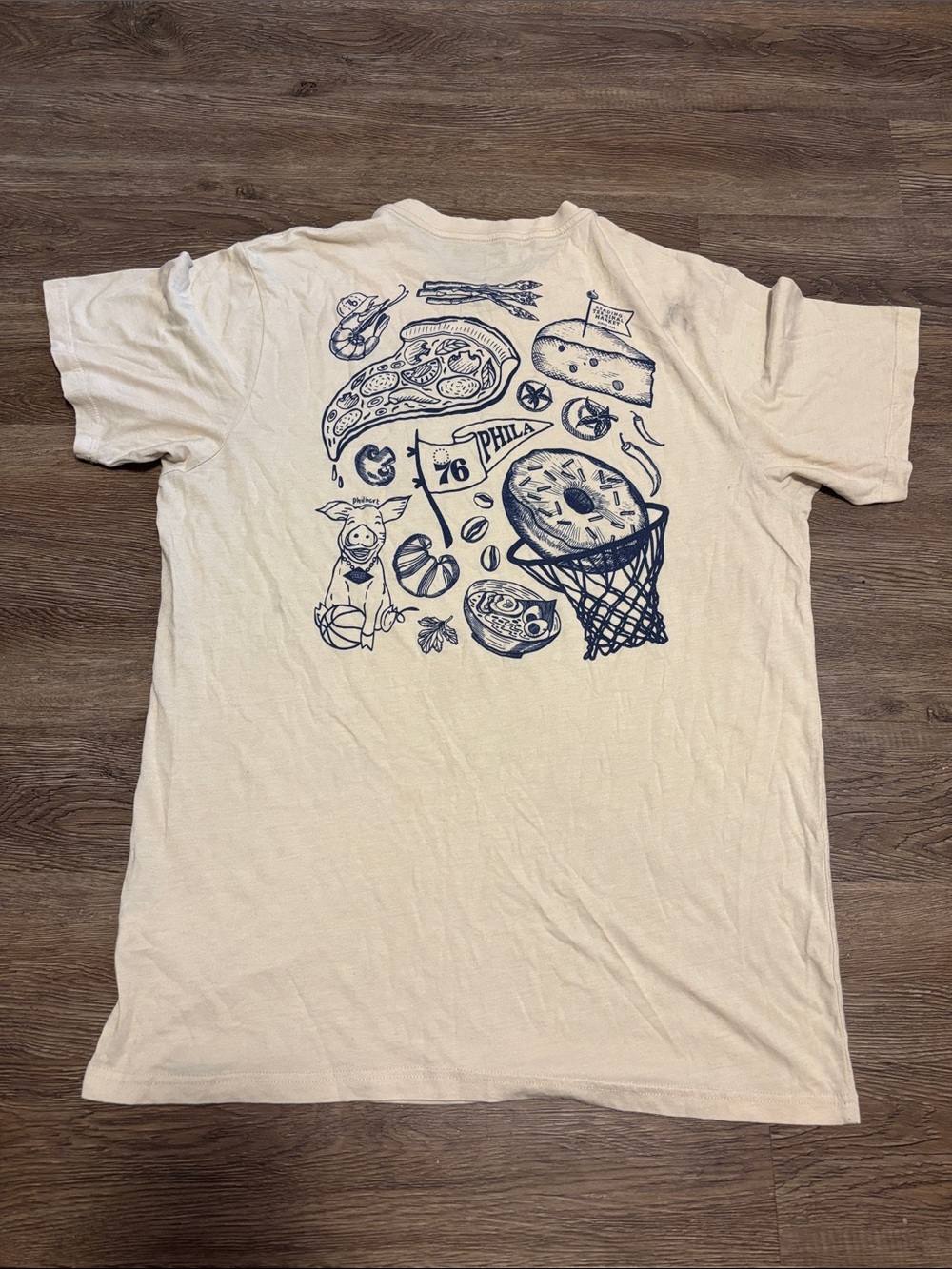 men’s philadelphia 76ers t shirt